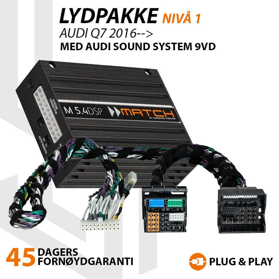 Match Lydoppgraderingspakke Audi Q7 - Nivå 1