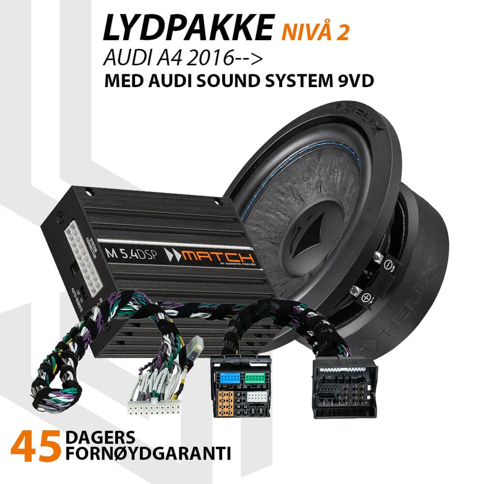 Match Lydoppgraderingspakke Audi A4 og A4 Allroad