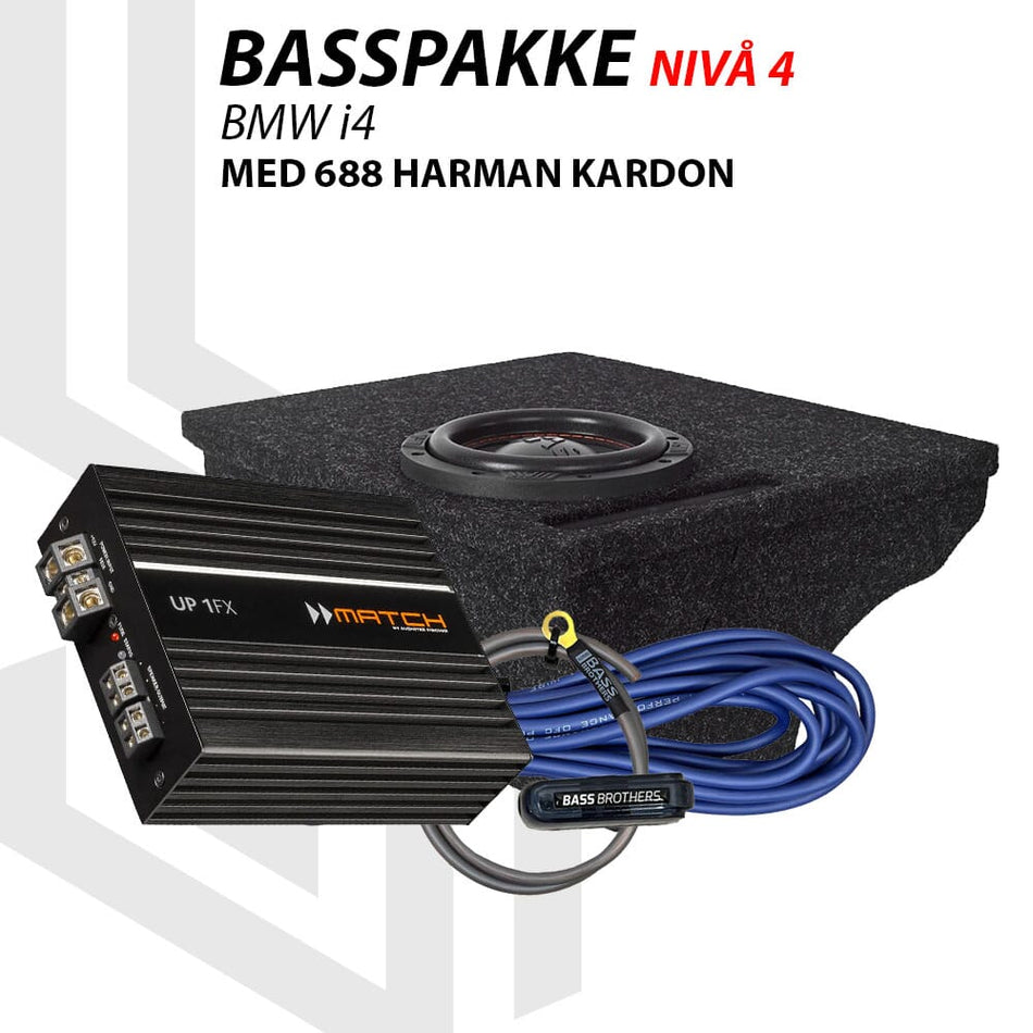 Basspakke for BMW i4 - Nivå 4