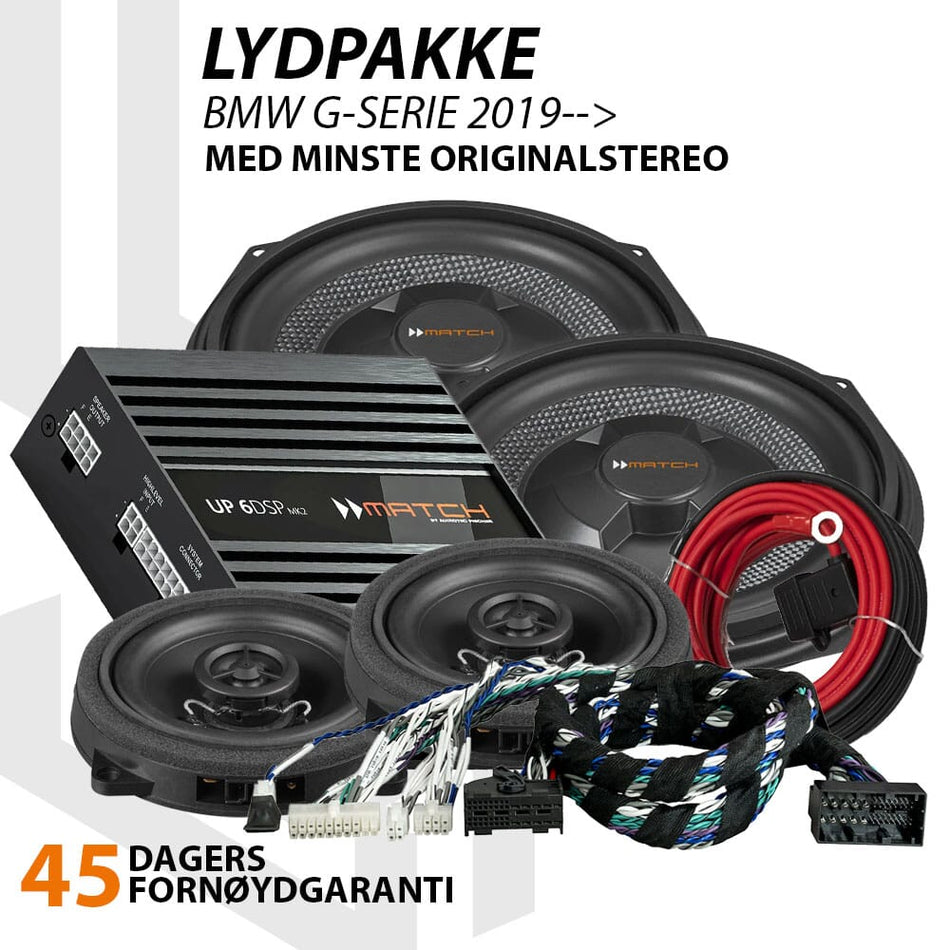 Match Lydoppgraderingspakke BMW