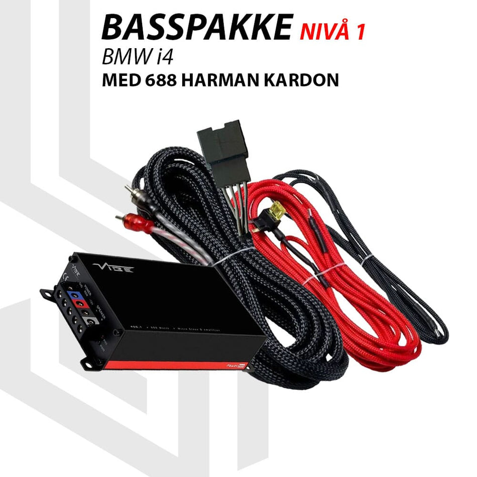 Basspakke BMW i4 - Nivå 1