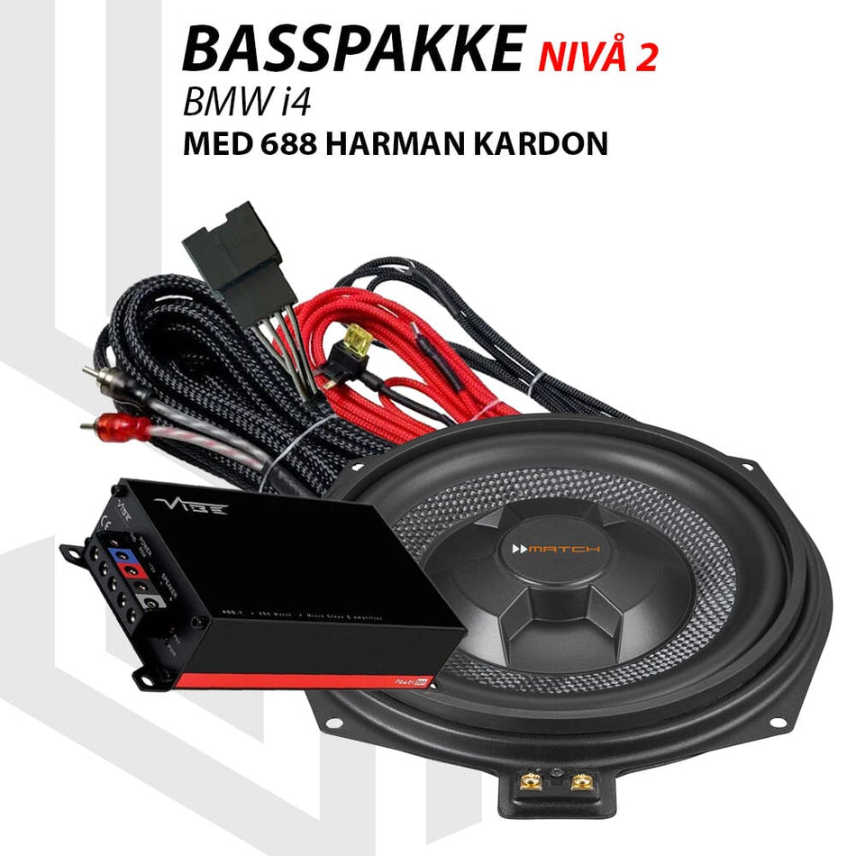Basspakke BMW i4 - Nivå 2