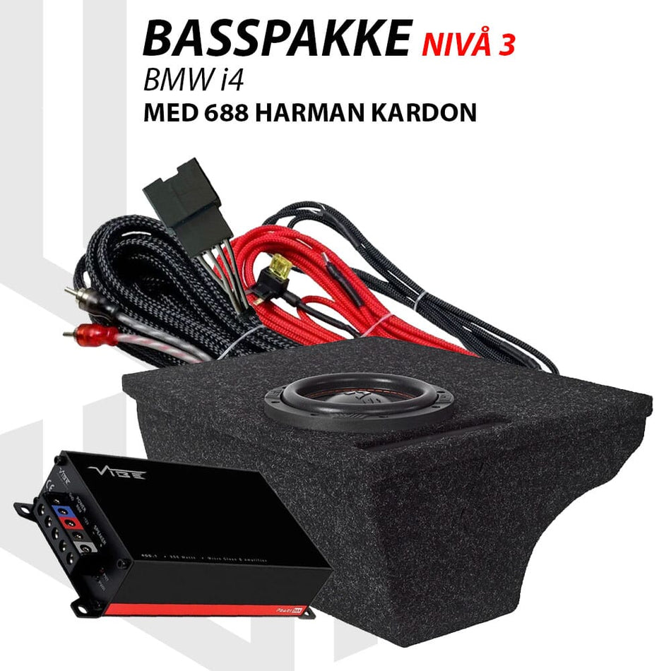 Basspakke BMW i4 - Nivå 3