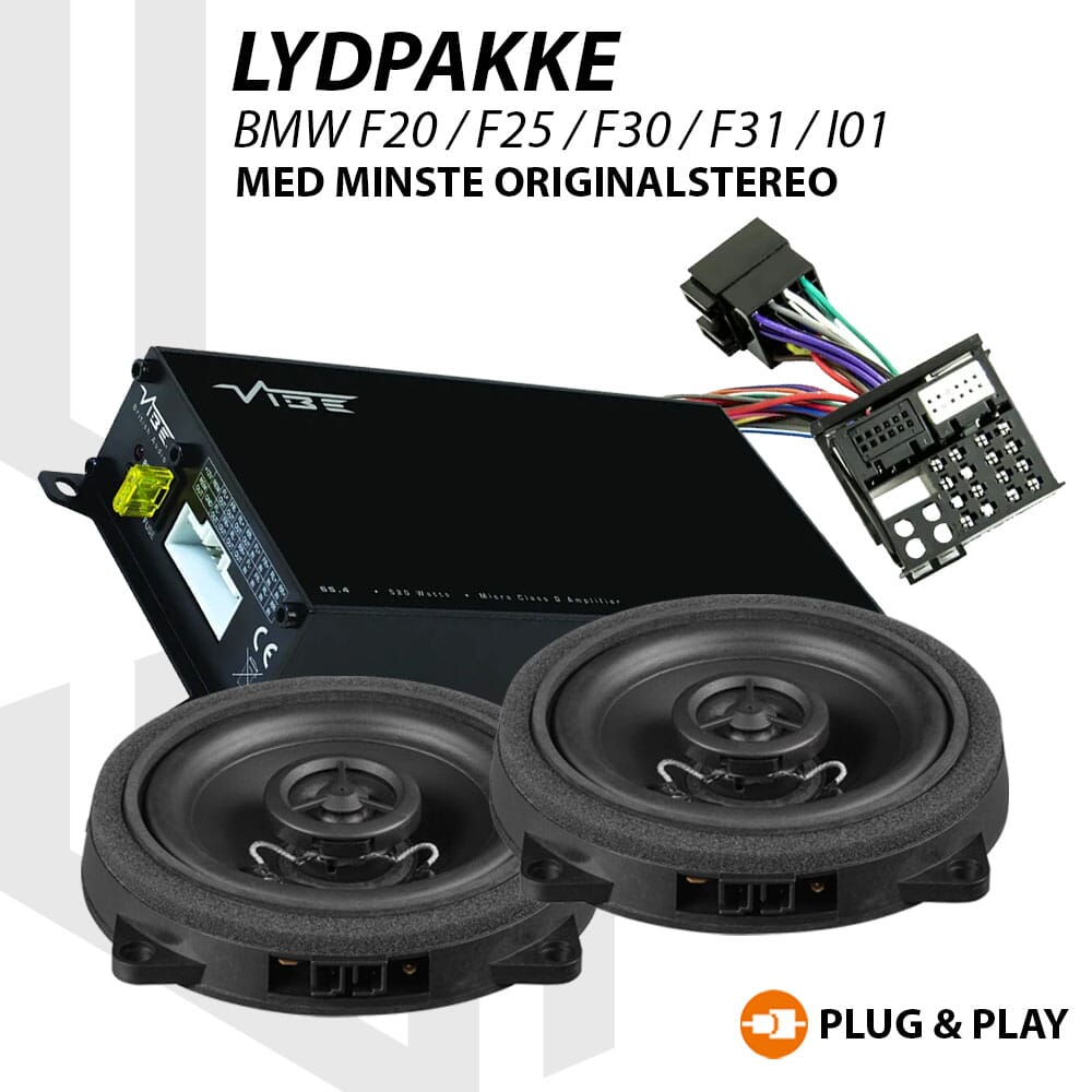 VIBE / MATCH Lydoppgraderingspakke BMW BASE