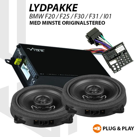 VIBE / MATCH Lydoppgraderingspakke BMW BASE