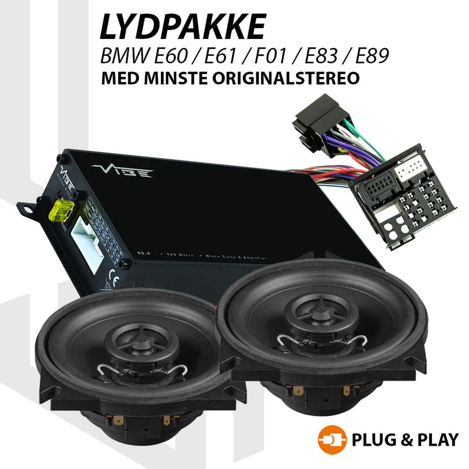 VIBE / MATCH Lydoppgraderingspakke BMW BASE