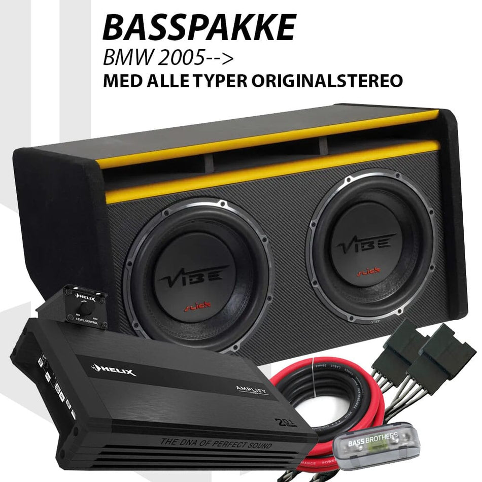 Basspakke BMW - HELIX / VIBE 2x12``