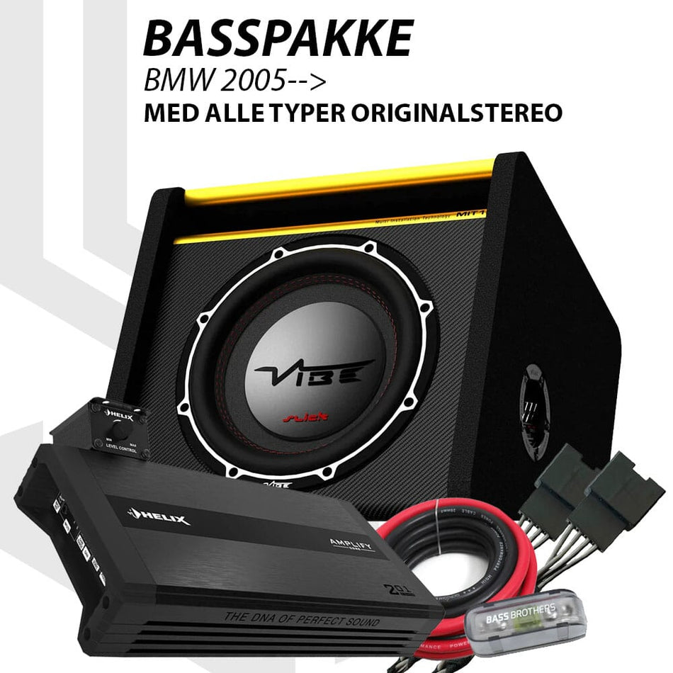 Basspakke BMW - HELIX / VIBE 12``
