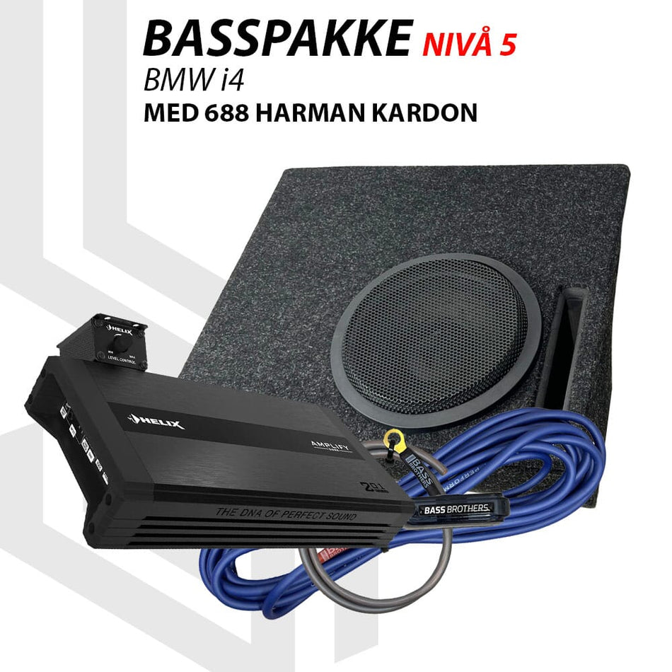 Basspakke for BMW i4 - Nivå 5