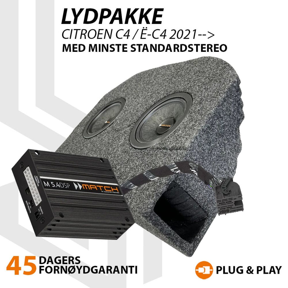 Match Lydoppgraderingspakke Citroen C4 / e-C4