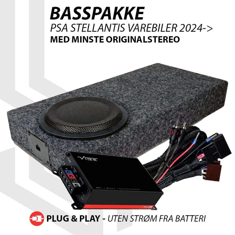 HELIX / VIBE basspakke PSA Stellantis varebiler 2024->