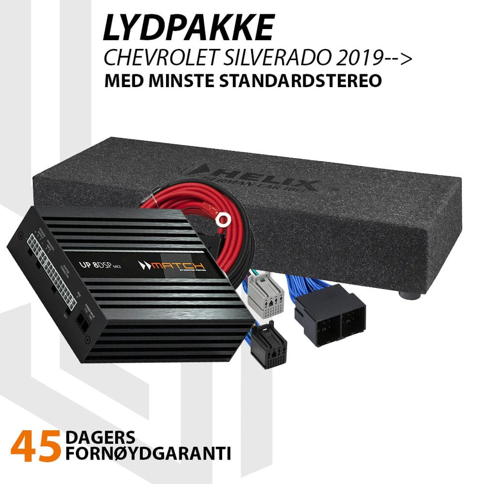Match Lydoppgraderingspakke ``Stage 2`` Chevrolet Silverado