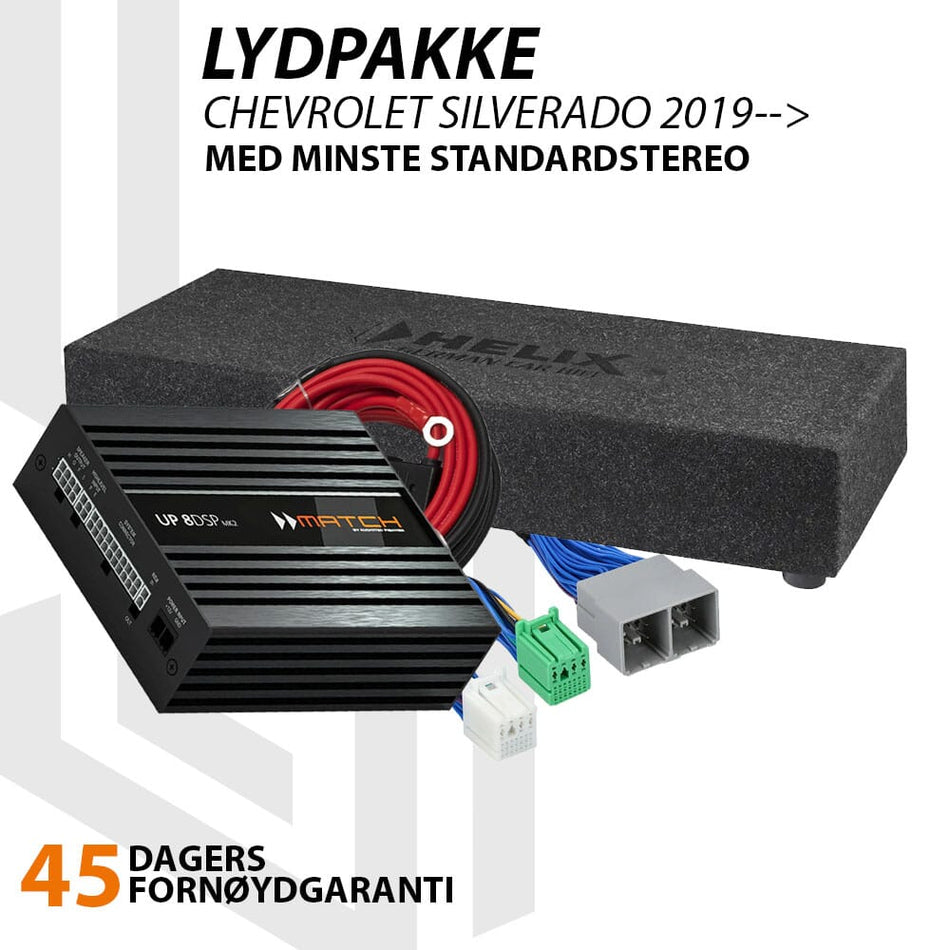 Match Lydoppgraderingspakke ``Stage 2`` Chevrolet Silverado