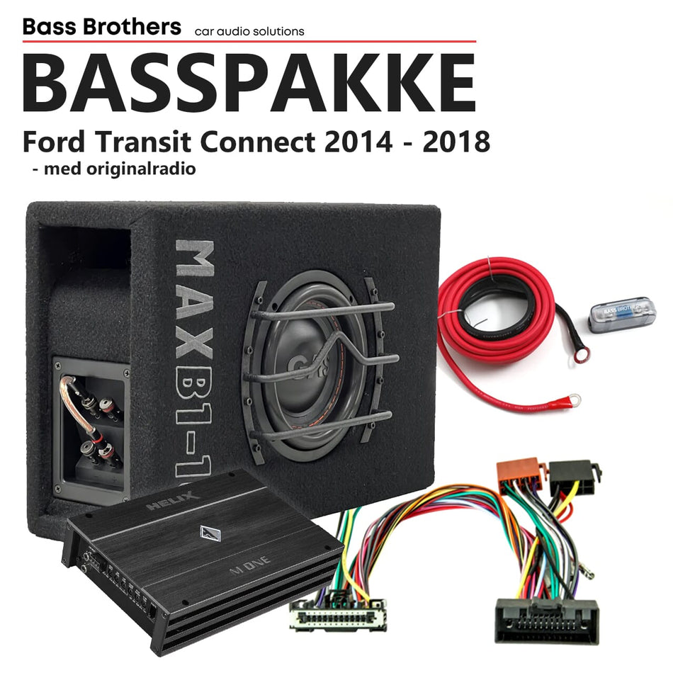 GAS / Helix Basspakke for Ford Transit Connect