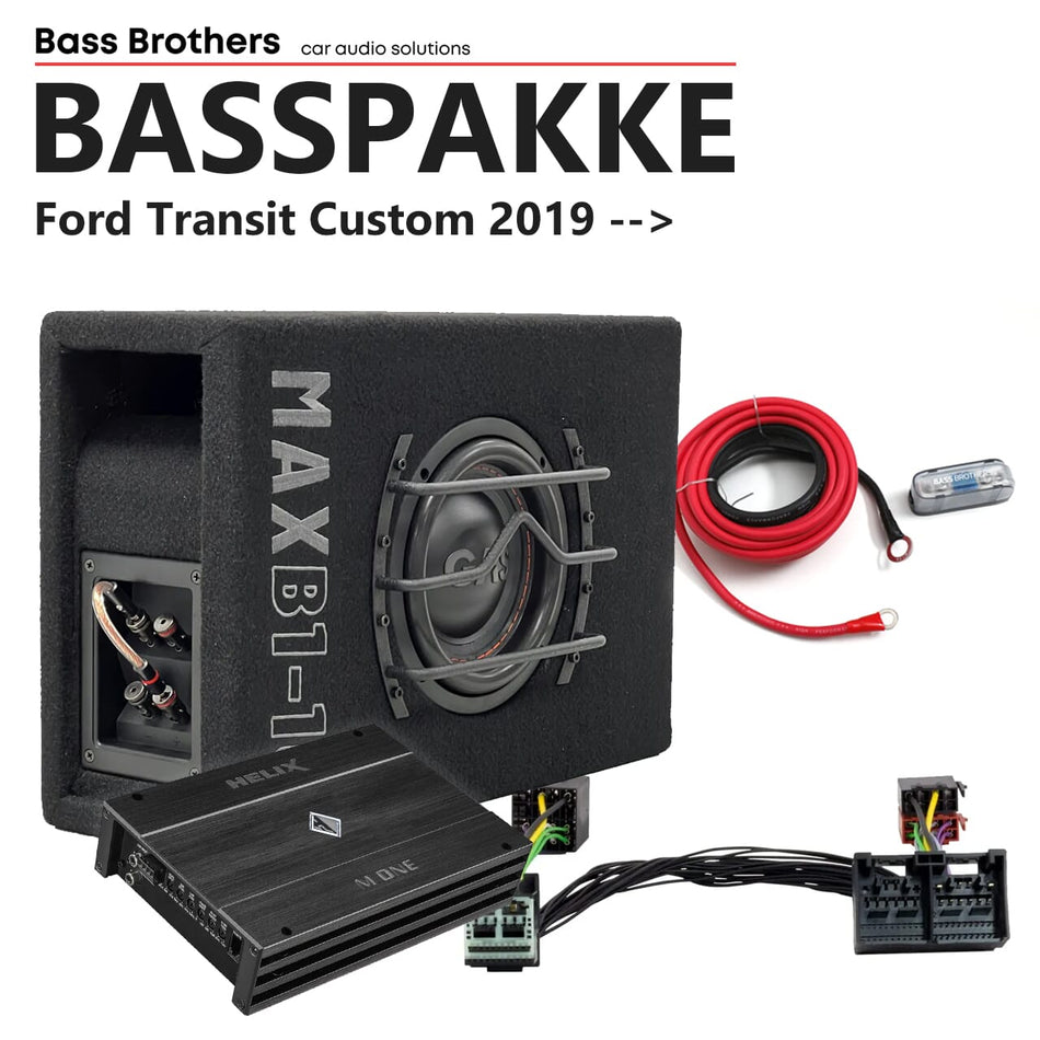 GAS / Helix Basspakke for Ford Transit Custom