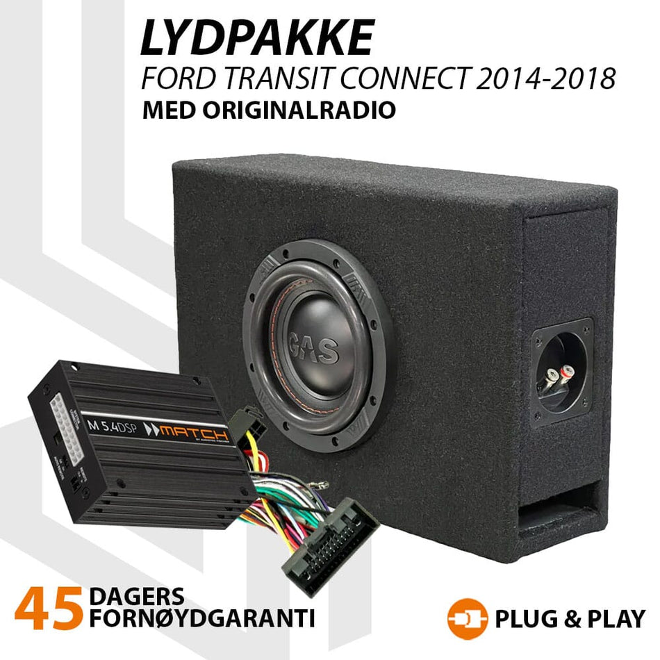 Match Lydoppgraderingspakke Ford Transit Connect