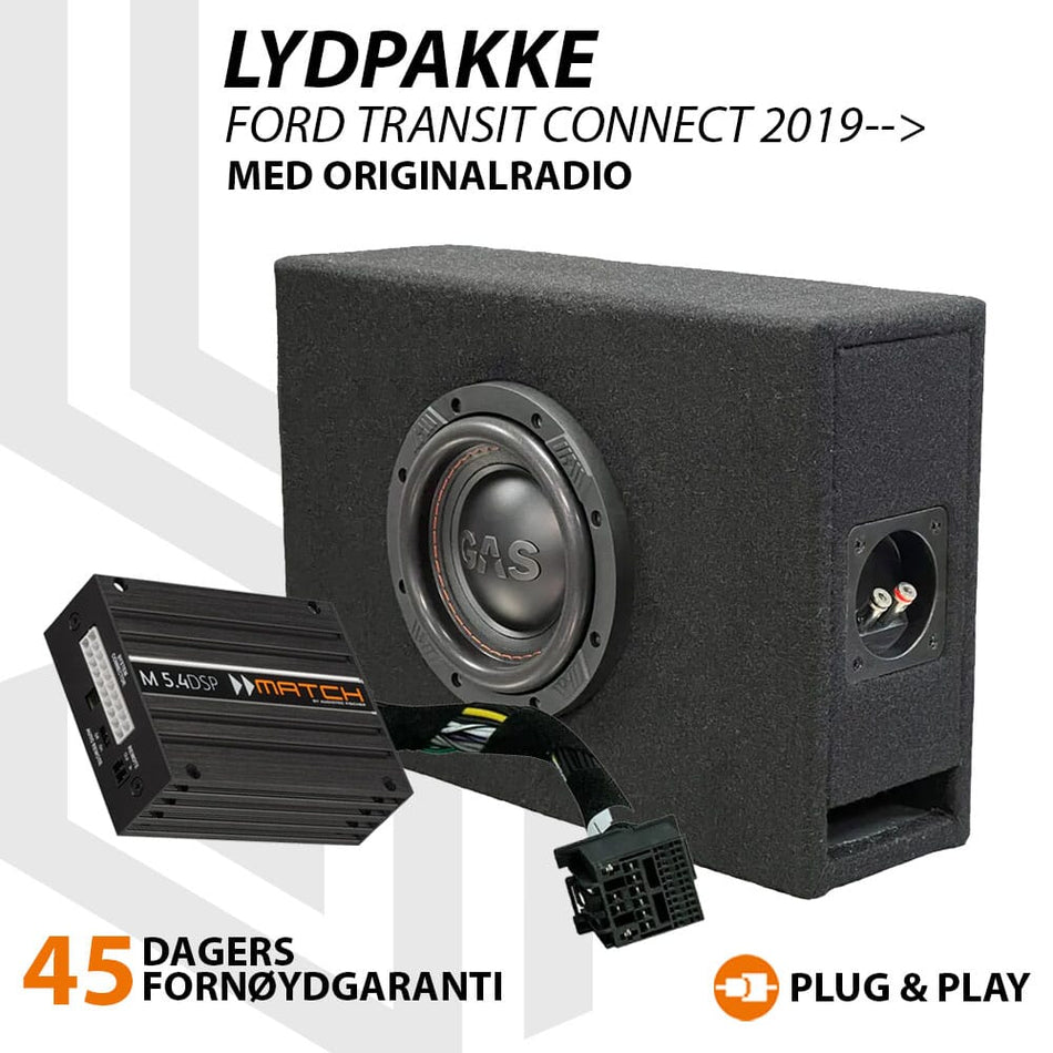 Match Lydoppgraderingspakke Ford Transit Connect