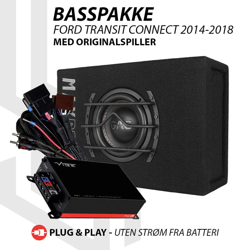 Basspakke Ford Transit Connect 2014-2018