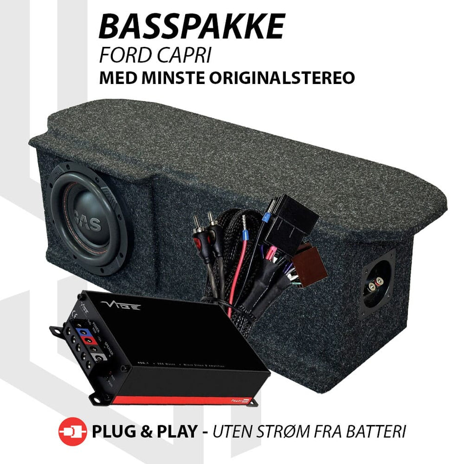 GAS / VIBE basspakke Ford Capri