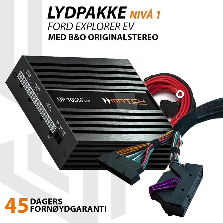 Match Lydoppgraderingspakke Ford Explorer EV - Nivå 1