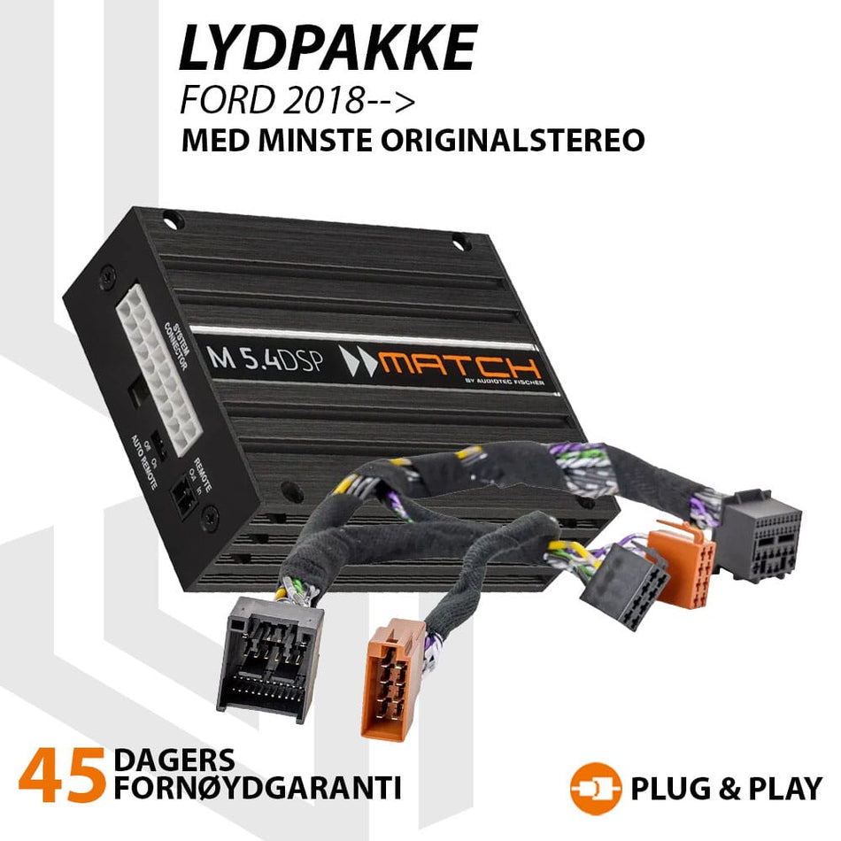 Match Lydoppgraderingspakke Ford / VW