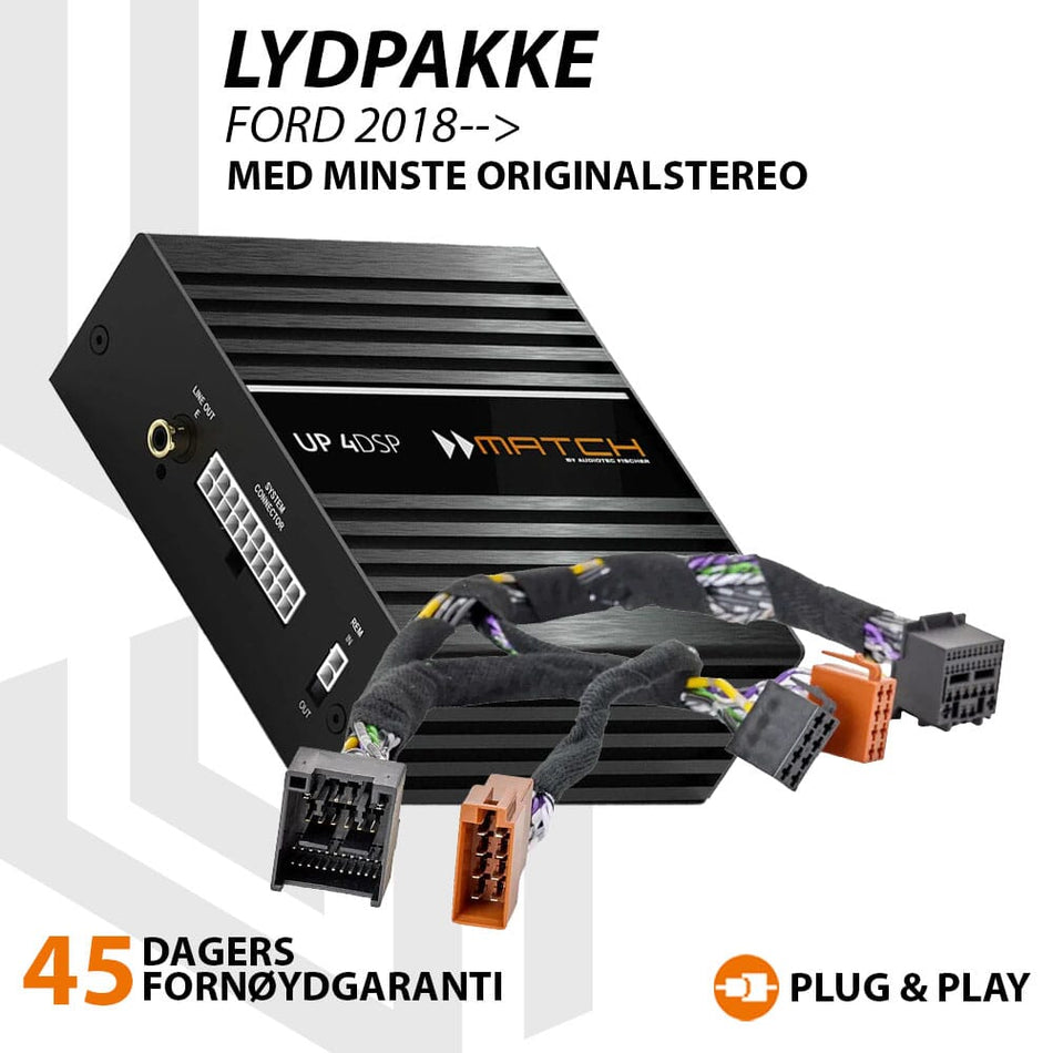 Match Lydoppgraderingspakke Ford / VW