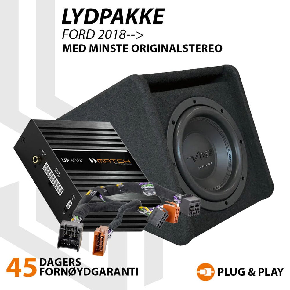 Match Lydoppgraderingspakke Ford