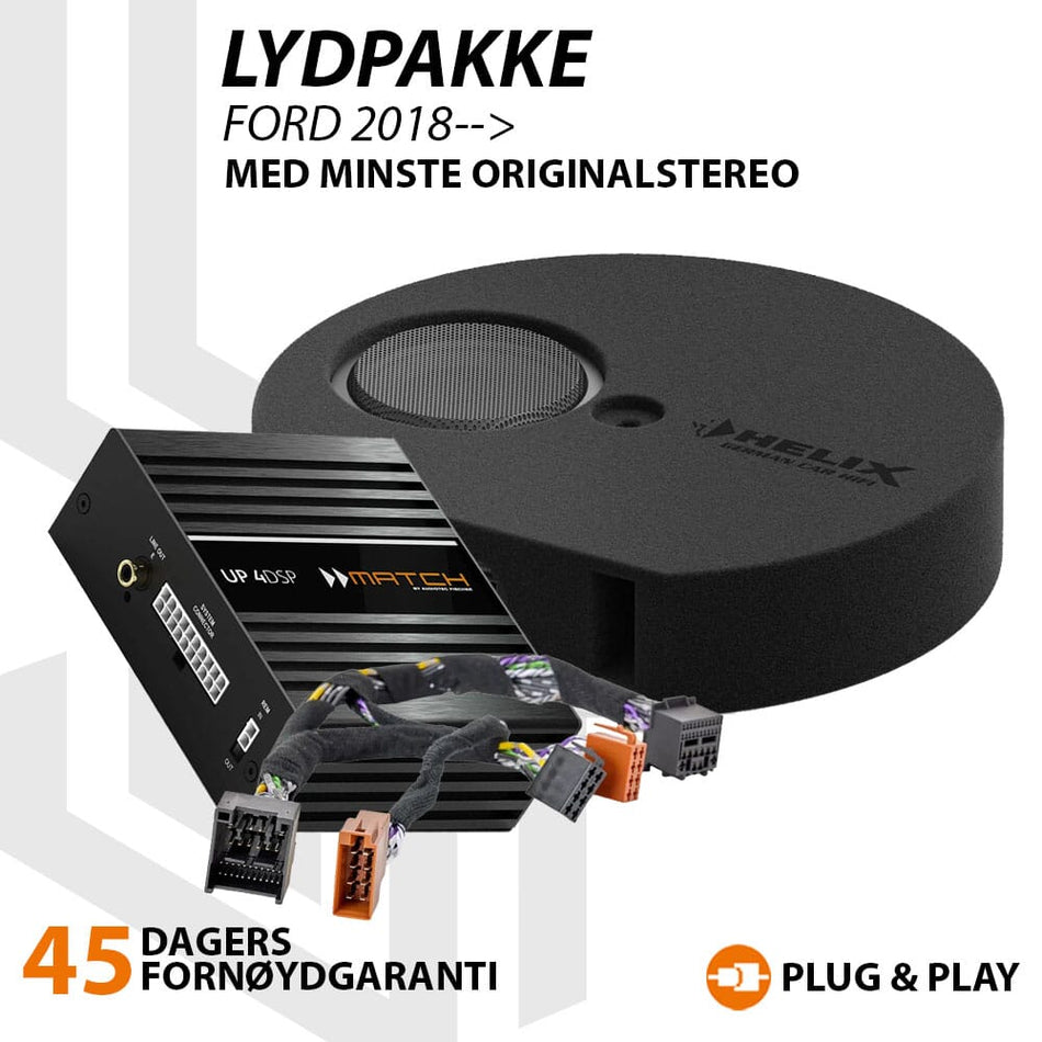 Match Lydoppgraderingspakke Ford