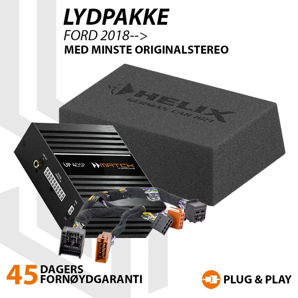 Match Lydoppgraderingspakke Ford