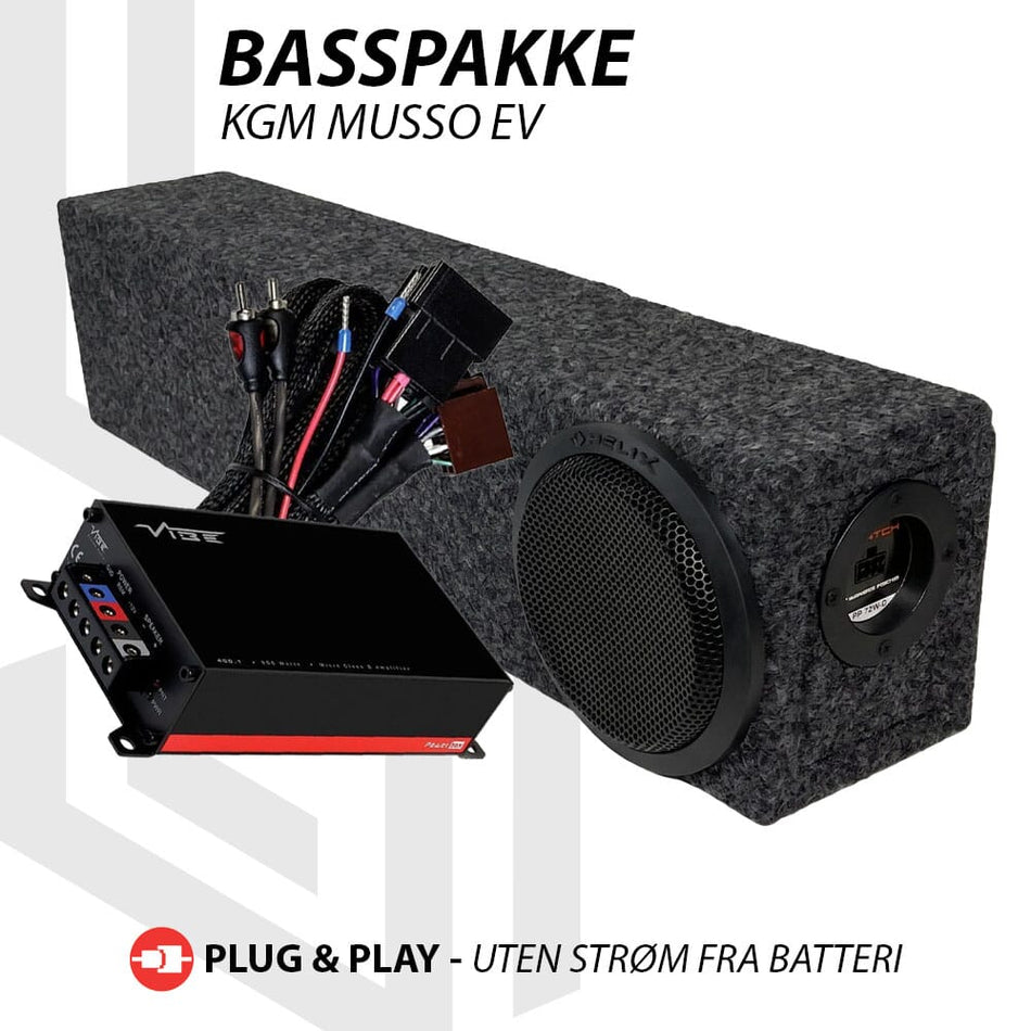 HELIX / VIBE basspakke KGM Musso EV
