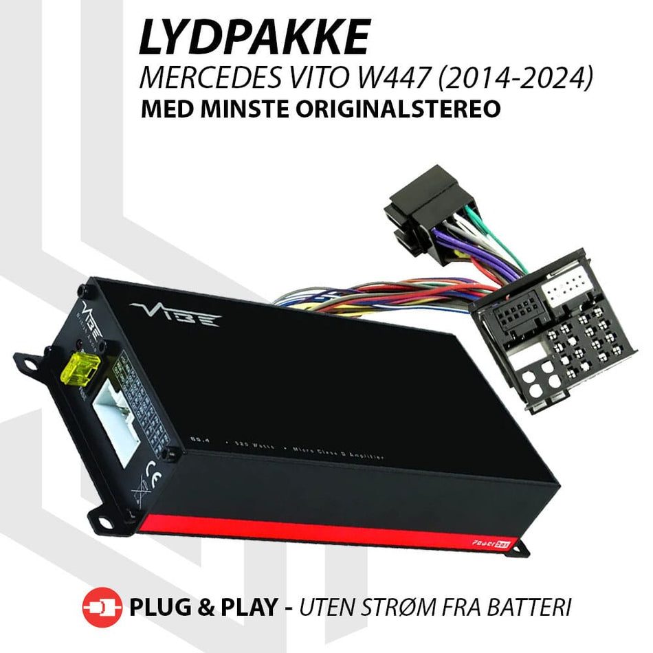 Vibe Powerbox forsterkeroppgradering Mercedes Vito W447