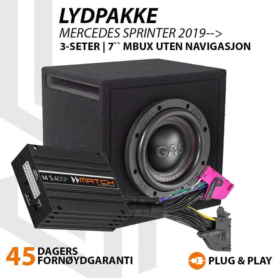 Match Lydoppgraderingspakke Sprinter