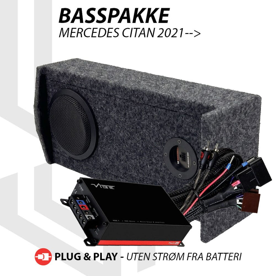 HELIX / VIBE basspakke Mercedes Citan
