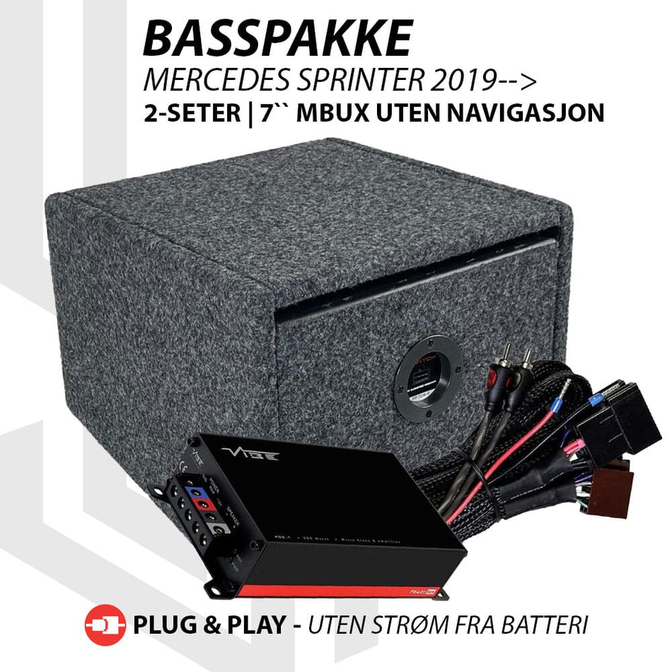 HELIX / VIBE basspakke Mercedes Sprinter