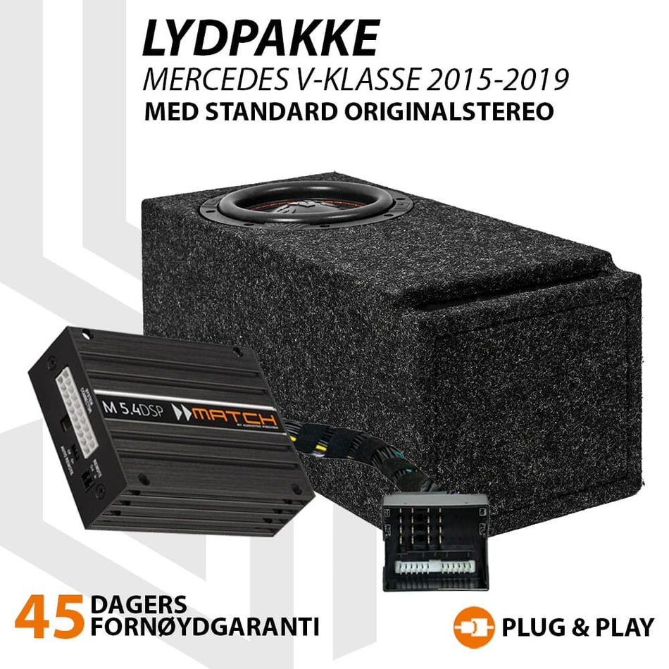 Match Lydoppgraderingspakke Mercedes V-klasse
