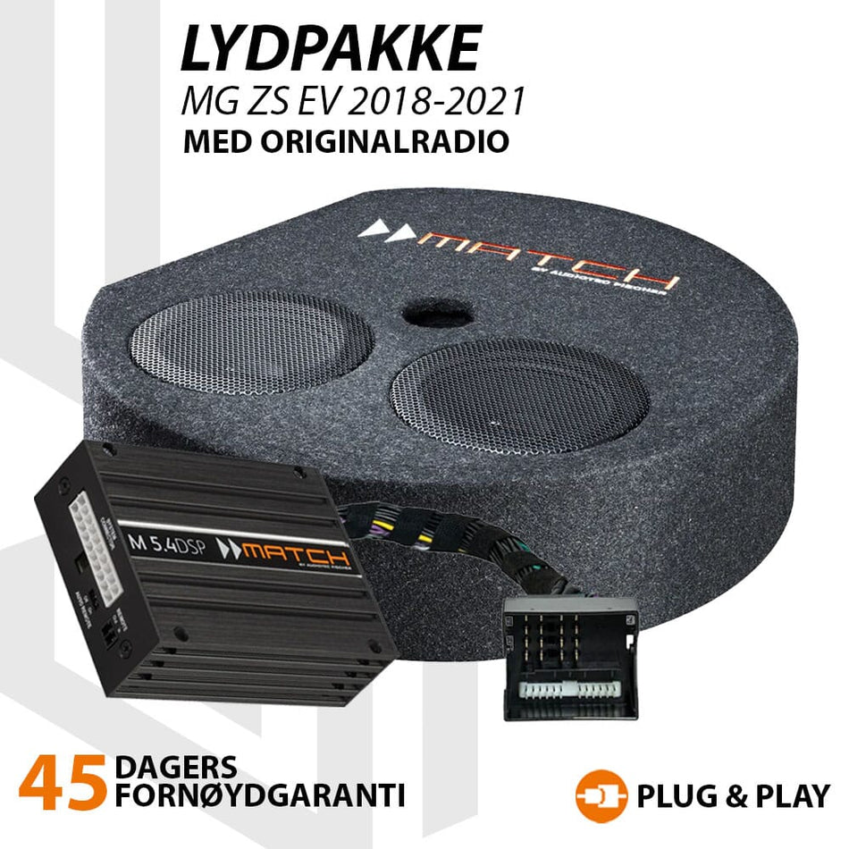 Match Lydoppgraderingspakke MG ZS EV