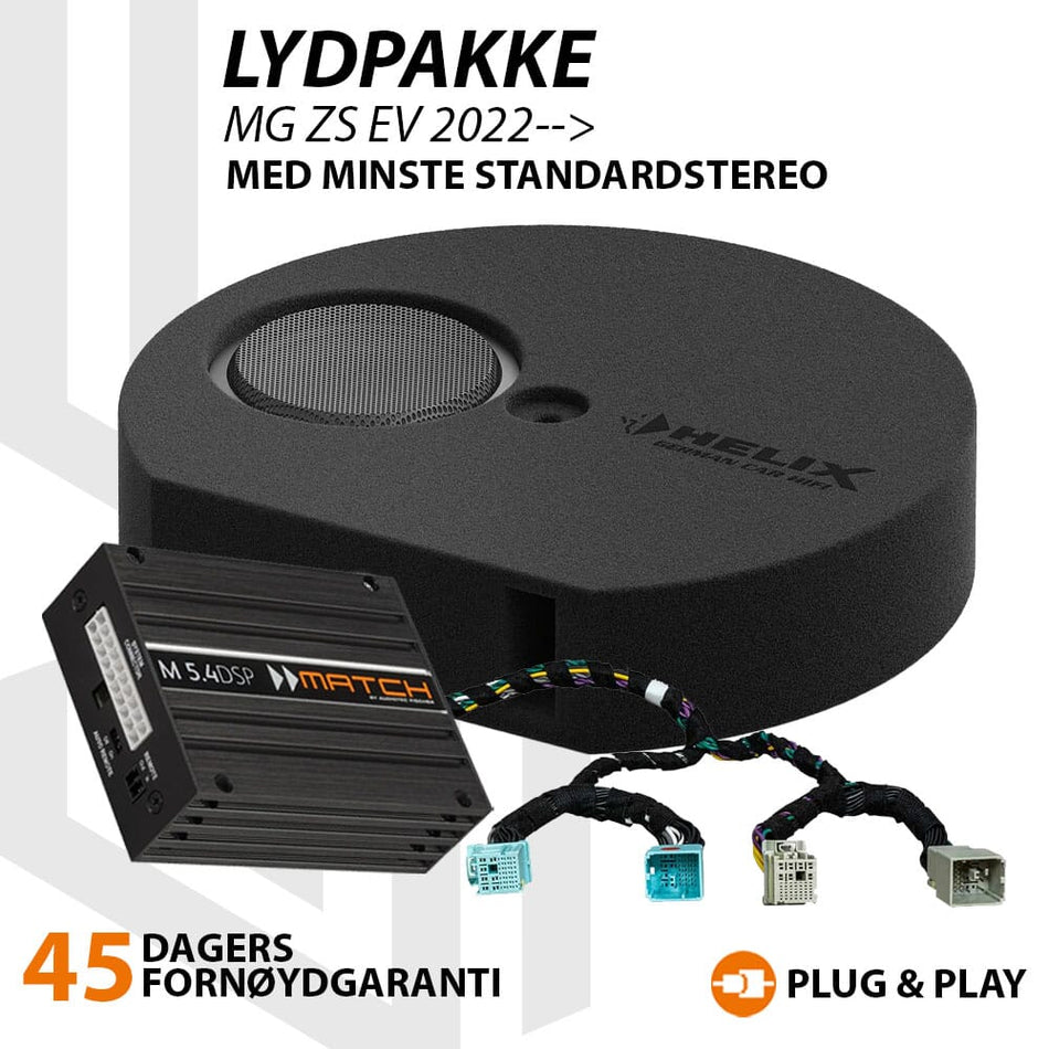 Match Lydoppgraderingspakke MG ZS EV