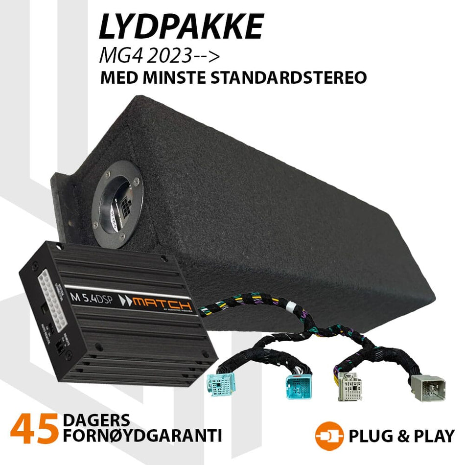 Match Lydoppgraderingspakke MG4