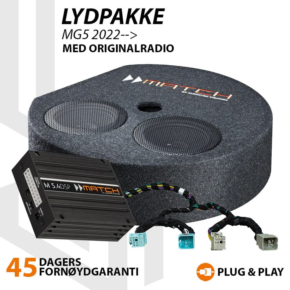 Match Lydoppgraderingspakke MG5