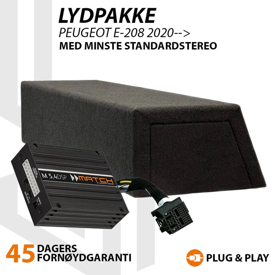 Match Lydoppgraderingspakke Peugeot e-208