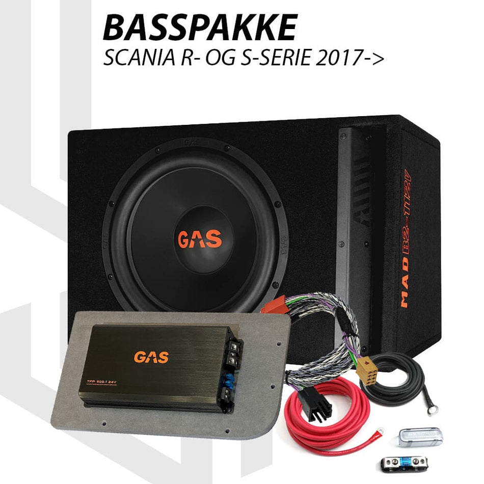 GAS 12`` basspakke Scania
