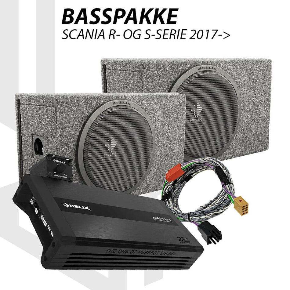 Helix 2x12`` basspakke for Scania