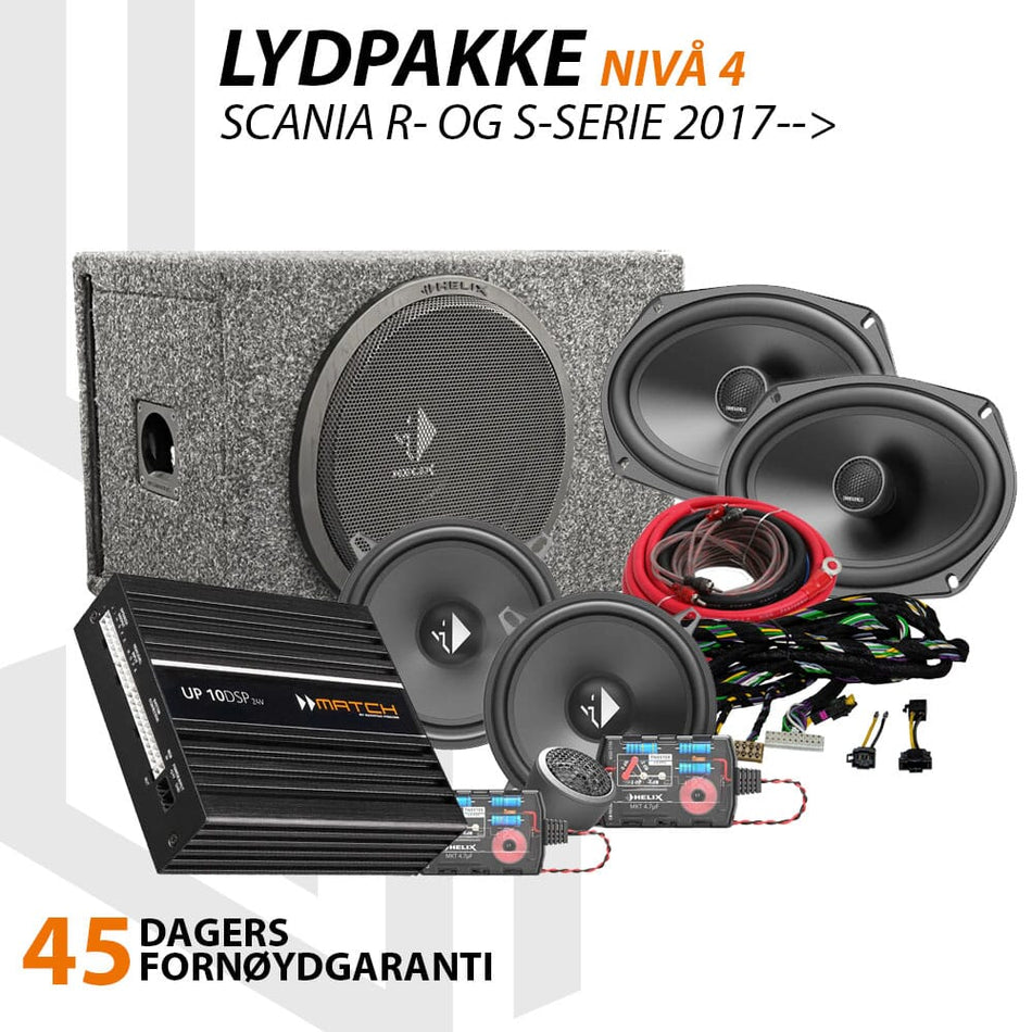 Match Lydoppgraderingspakke Scania - Nivå 4