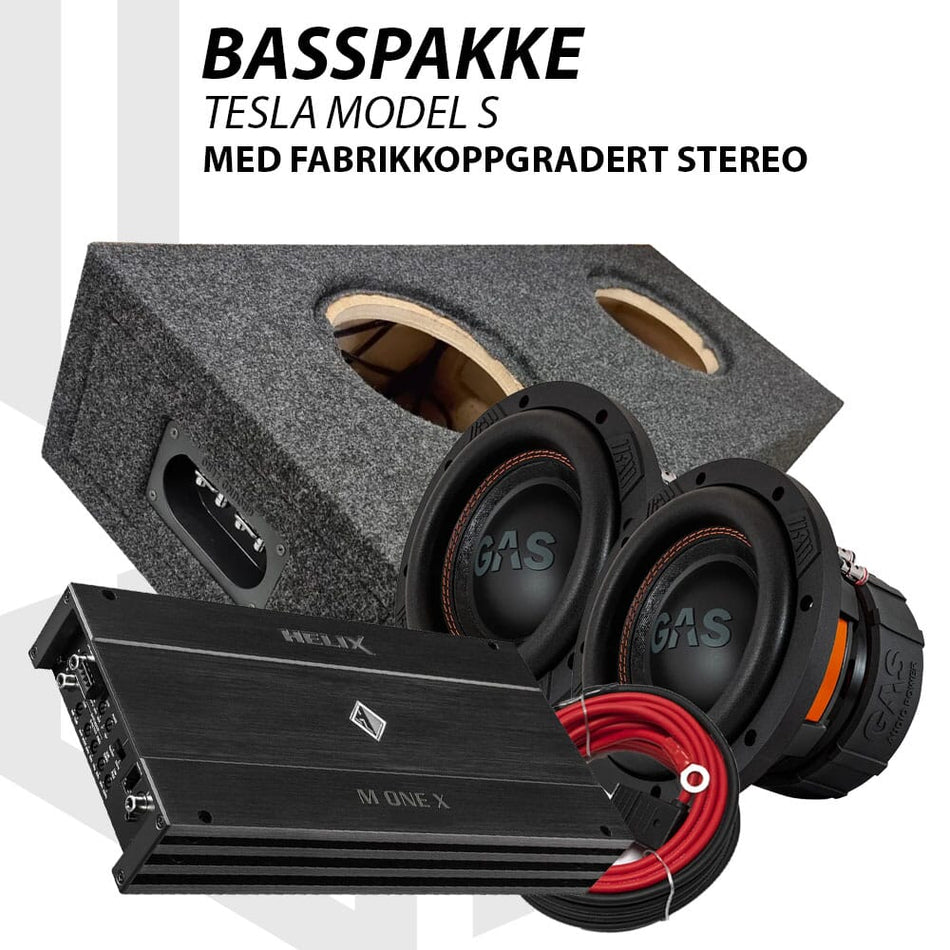 GAS / HELIX basspakke for Tesla Model S