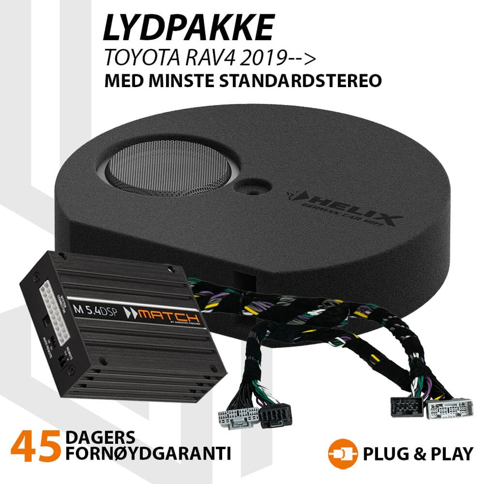 Match Lydoppgraderingspakke Toyota RAV4