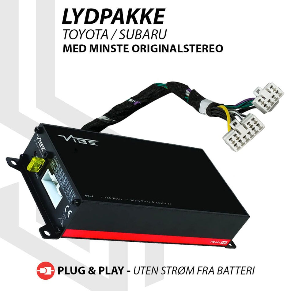 Vibe Powerbox forsterkeroppgradering Toyota / Subaru