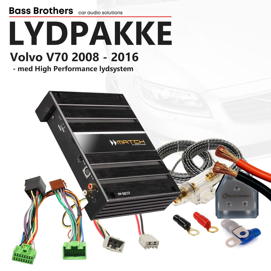 Match Lydoppgraderingspakke Volvo V70