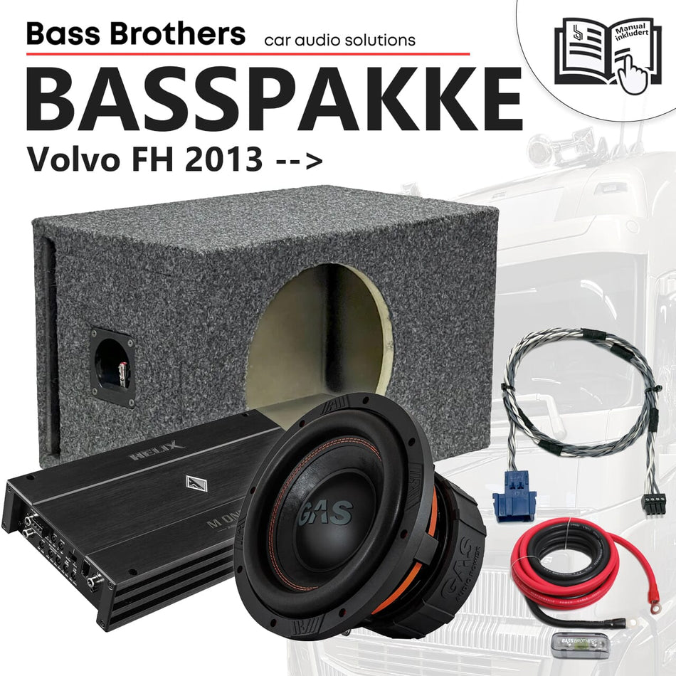 GAS/Helix 10`` basspakke Volvo FH