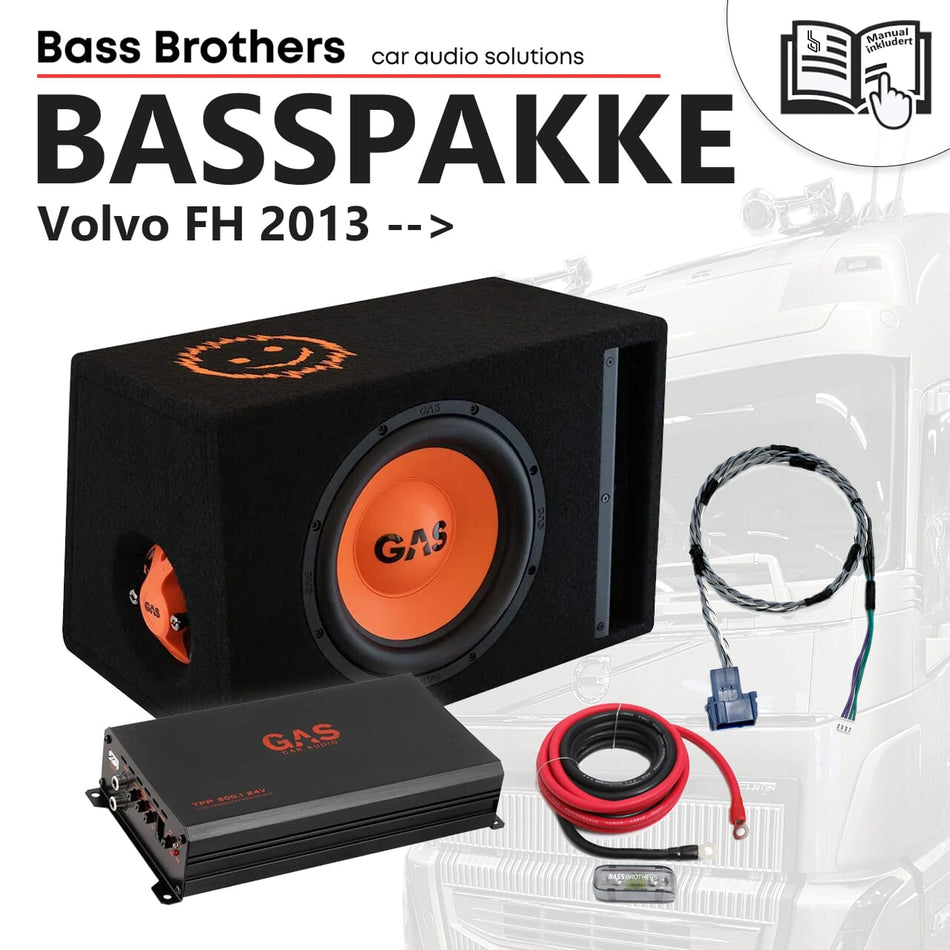 GAS 10`` basspakke Volvo FH