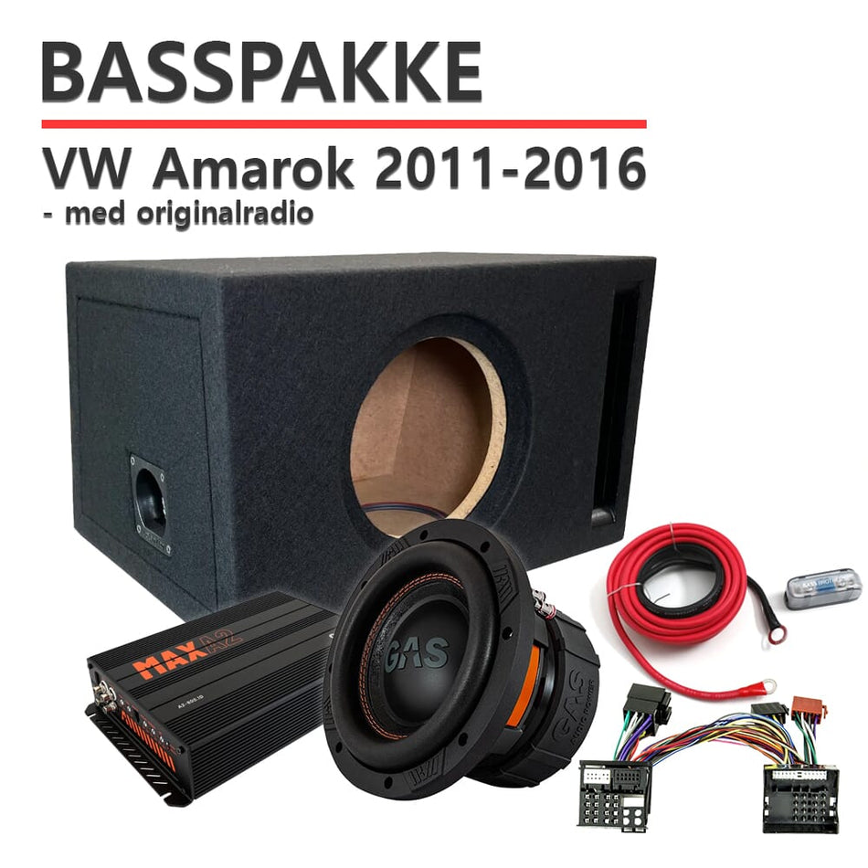GAS MAX / Helix Basspakke VW Amarok